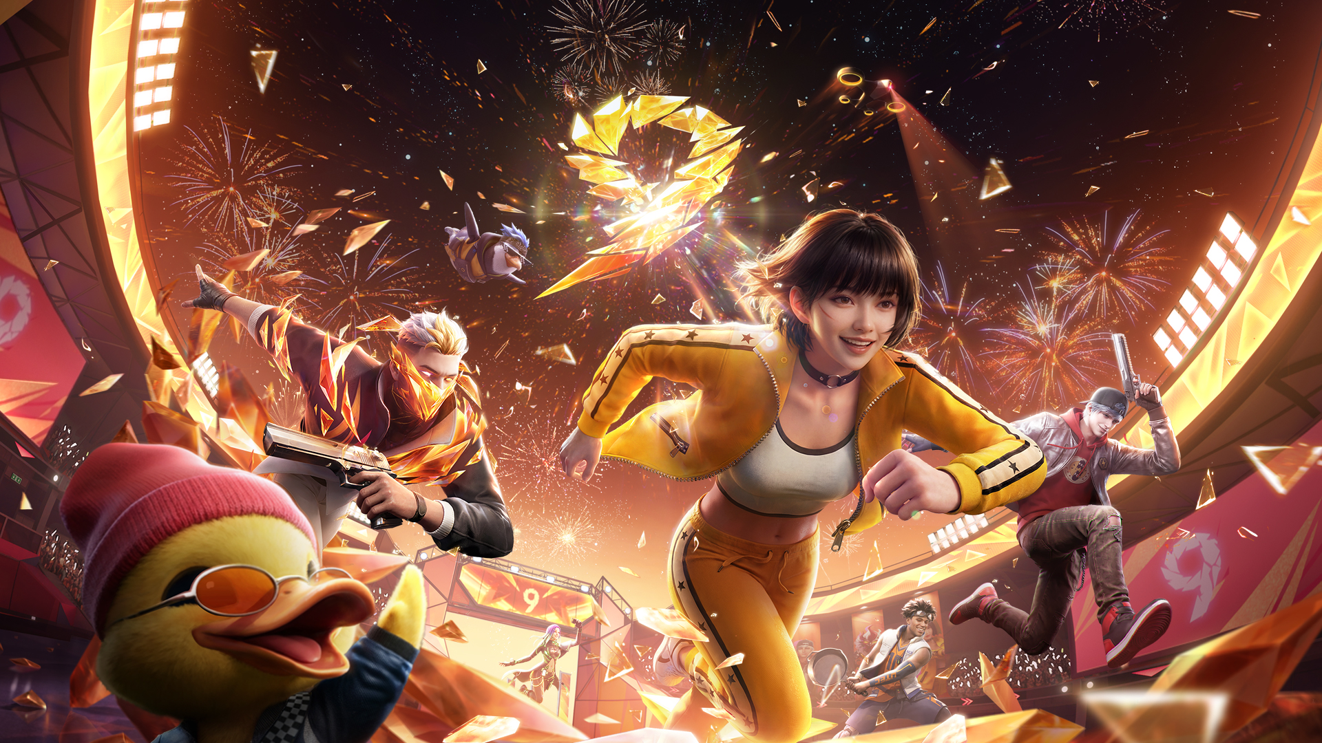 Free Fire official promotional artwork