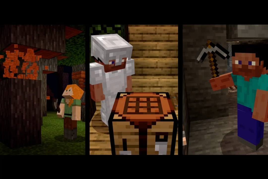 Minecraft official promotional artwork